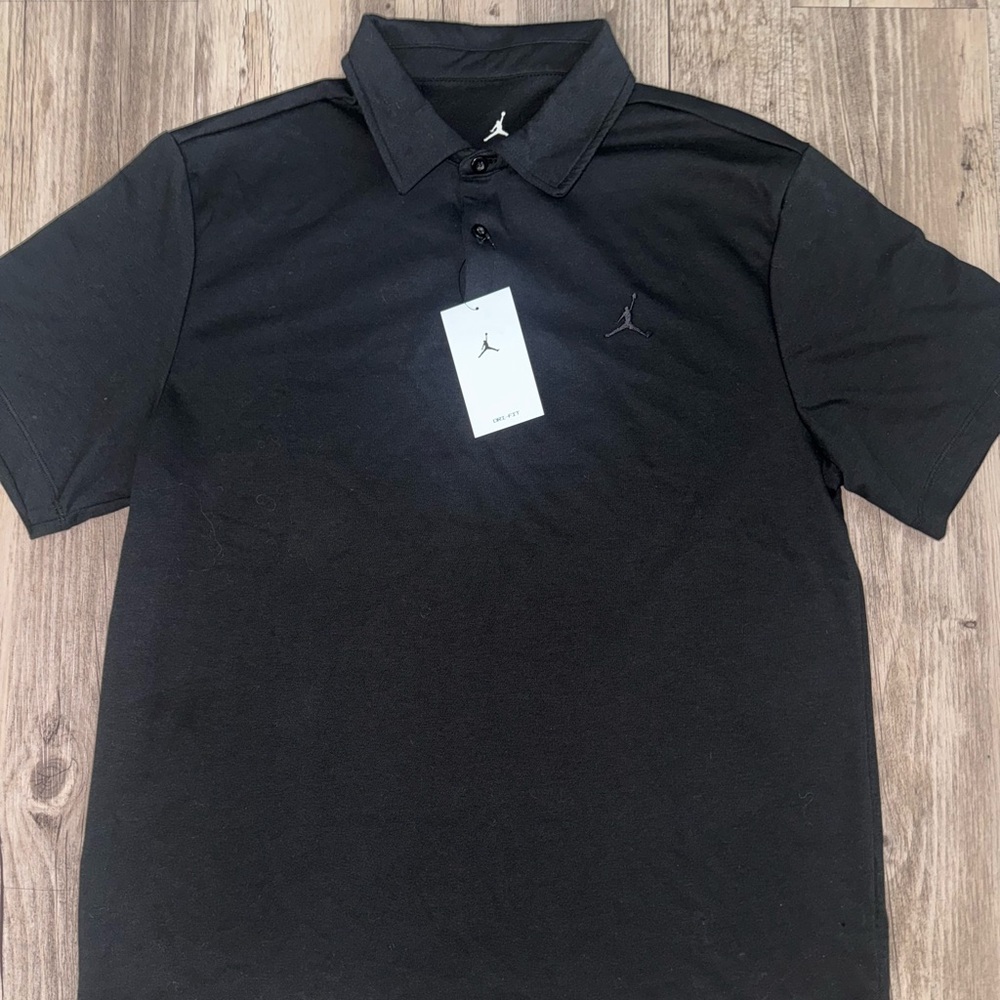 Jordan Men's Polo Shirt in Black